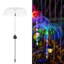 Lampka LED solarna meduza Wodoodporne oświetlenie ogrodowe IP65 Dekoracja trawnika 81 x 35 cm 1