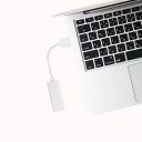 LAN adaptér USB-A na RJ45 10Mbps síťová karta USB 2.0 ethernet převodník plastové bílé provedení pro notebook PC Mac 2