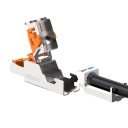 LAN konektor RJ45 CAT8 stíněný 40Gbps 2000MHz pro 22–24AWG kovový oranžovo stříbrný opakovaně použitelný ethernet kabel 4