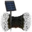 Łańcuch LED zewnętrzny 33 m 330 diod z panelem słonecznym 1