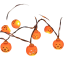 Łańcuszek świetlny w kształcie dyni Halloween o długości 1,5 m na 2 bateriach AA 1