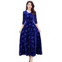 Lang elegant kjole 3