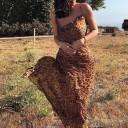 Lang leopardkjole 2