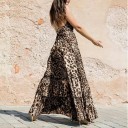 Lang leopardkjole 2