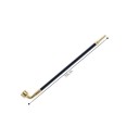 Lång metallpipa för tobak 35 cm klassisk smal form rökpipe för bekväm hållning och lugn vardaglig användning 2