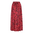 Lang nederdel til kvinder med leopardprint 5