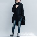 Lang oversized sweater til kvinder 1