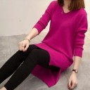 Lang sweater til kvinder G427 2