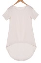 Lång t-shirt för kvinnor 8