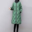 Lång vinterjacka för kvinnor P2544 4