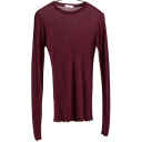 Langærmet dame-T-shirt. Tætsiddende, strækbar top. Elegant basis-T-shirt med rund halsudskæring. Moderigtig top til arbejde og fritid. 5