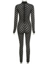 Langærmet jumpsuit til kvinder 3