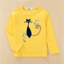 Langærmet T-shirt til piger T2554 8