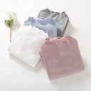 Langærmet T-shirt til piger 3