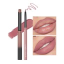 Langanhaltender Lippenstift und Lipliner. Matte Lippenstift- und Lipliner. Wasserfeste Kosmetik 1