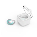 Langaton bluetooth 5.0 korvakuuloke mikrofonilla ja latauslaatikkolla Pieni nappikuuloke yhdelle korvalle Äänenvoimakkuuden 4
