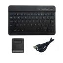 Langaton bluetooth-näppäimistö taitettavalla telineellä tabletille Litiumakku 250 mAh Lataus Micro USB:llä ABS ja alumiiniseos 2