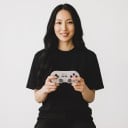 Langaton peliohjain Bluetooth Nintendo Switch 2:lle ja Switchille kahdella analogisella joystickilla ja D-padilla retrodesignilla pelien 2
