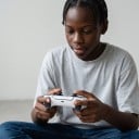 Langaton peliohjain PS4:lle, PS3:lle ja PC:lle kuuden akselin gyroskoopilla ja kaksoisvärinällä, peliohjain kahdella joystickillä 5