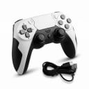 Langaton peliohjain PS4:lle, PS3:lle ja PC:lle kuuden akselin gyroskoopilla ja kaksoisvärinällä, peliohjain kahdella joystickillä 1