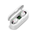 Langattomat korvakuulokkeet mikrofonilla Bluetooth 5.0 Latauslaatikko 2000 mAh näytöllä Musiikin ja puhelujen hallinta Ääniohjaimen tuki 1