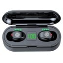 Langattomat korvakuulokkeet mikrofonilla Bluetooth 5.0 Latauslaatikko 2000 mAh näytöllä Musiikin ja puhelujen hallinta Ääniohjaimen tuki 3