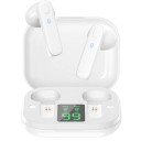 Langattomat nappikuulokkeet Bluetooth 5.0 Kantama 15 m Jokainen kuuloke voidaan käyttää erikseen Näyttö kotelossa Musiikin ja puheluiden 1