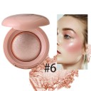 Langdurige waterdichte poederhighlighter 6,3 x 6,3 x 2,4 cm Highlighter Blush Poederhighlighter voor het gezicht 11