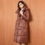 Lange Damen-Winterjacke P2578 1