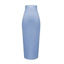 Lange damesrok met hoge taille 11