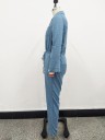 Lange denim-overalls til kvinder G171 4