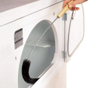 Lange flexible Reinigungsbürste 70 cm Reinigungsbürste für Rohre und Staub Holzgriff Bürste für Trockner, Heizkörper und unter Möbeln 2
