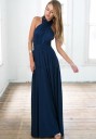 Lange formele jurk met open rug 23