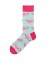 Lange Herrensocken – Flamingos 4