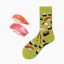 Lange Herrensocken mit Food-Print 2