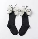 Lange Mädchensocken mit Schleife 5