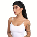 Lange Satin-Schlafmütze, 30 x 66 cm, Seiden-Nachtmütze für Damen mit lockigem Haar, Dreadlocks und Zöpfen, Universalgröße 50-66 cm 5