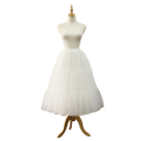 Lange trouwjurk met volumineuze onderrok Taille 56–96 cm Lengte 80 cm Meerlaagse volumineuze onderrok voor trouw- en feestjurken 1