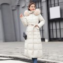 Lange Winterjacke für Damen P1759 7