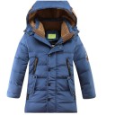Lange winterjas voor jongens J2529 9