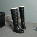 Lange Winterstiefel für Damen J1813 8