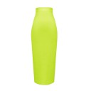 Langer Damenrock mit hoher Taille 14