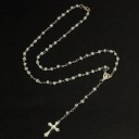 Långt halsband för kvinnor med korshänge 7