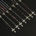 Långt halsband för kvinnor med korshänge 1