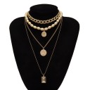 Långt halsband för kvinnor med pärlor 4