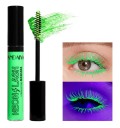 Langtidsholdbar fluorescerende mascara Farverig mascara, der lyser i mørket Hurtigtørrende mascara, der lyser i mørket 3