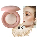 Langtidsholdbar vandafvisende highlighter i pudder 6,3 x 6,3 x 2,4 cm Highlighter blush Pudder highlighter til ansigtet 8