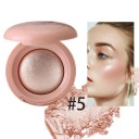 Langtidsholdbar vandafvisende highlighter i pudder 6,3 x 6,3 x 2,4 cm Highlighter blush Pudder highlighter til ansigtet 10