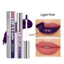 Langtidsholdbar vandfast læbestift 2,5 ml Lyserød nuance Flydende læbefarve Naturlig effekt Langtidsholdbar makeup Tværfri læbestift 2