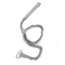 Lanière élastique pour kayak 95-147 cm corde en nylon réglable avec cordon spiralé crochet de sécurité accessoire pour bateaux 6